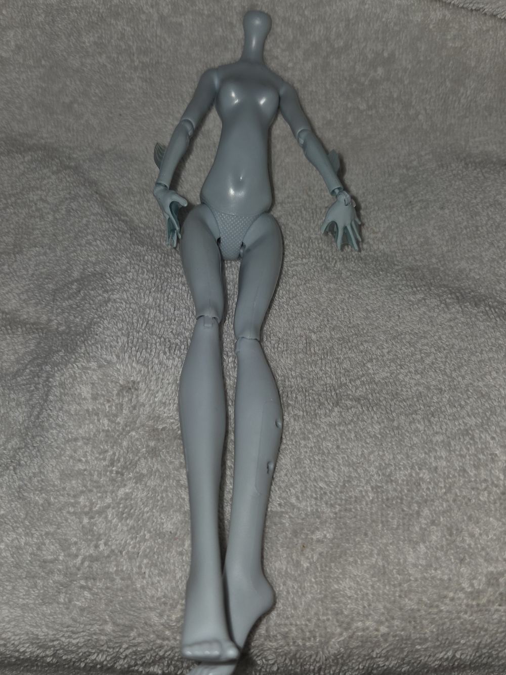 Monster High Replacement Articulated Doll Body - Poseable Female Torso & Limbs